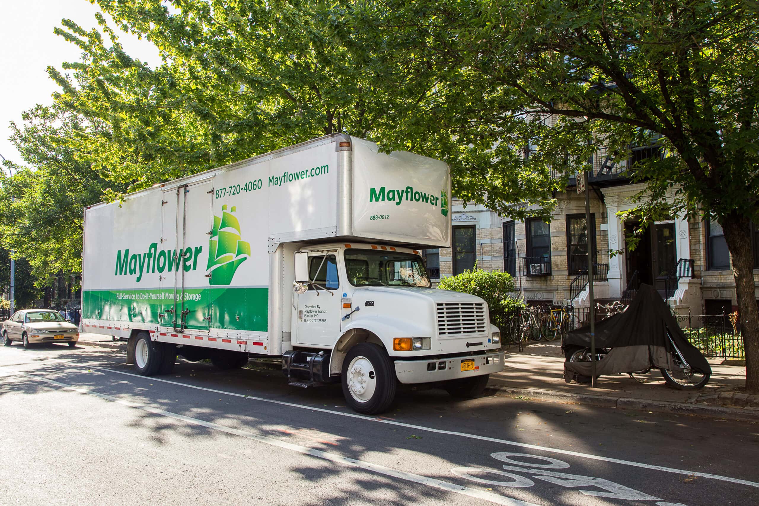 Mayflower moving truck
