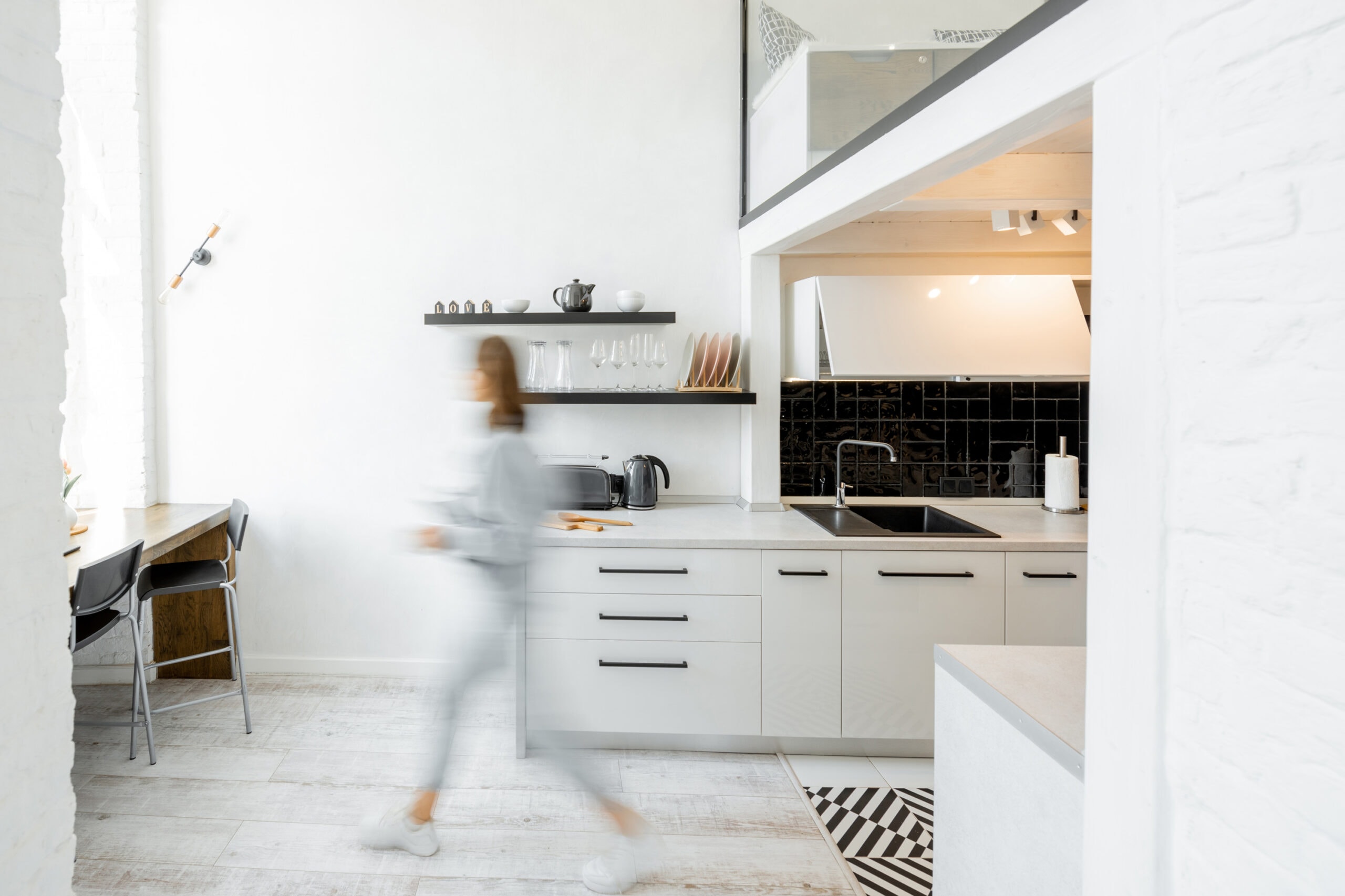 how to tackle countertop clutter
