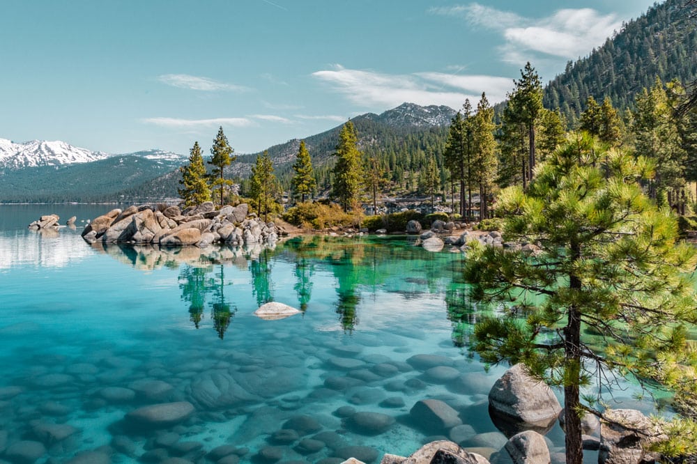 a lake in California