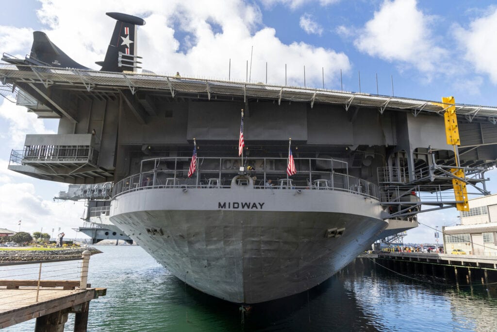 San Diego City Guide - USS Midway Museum - Mayflower