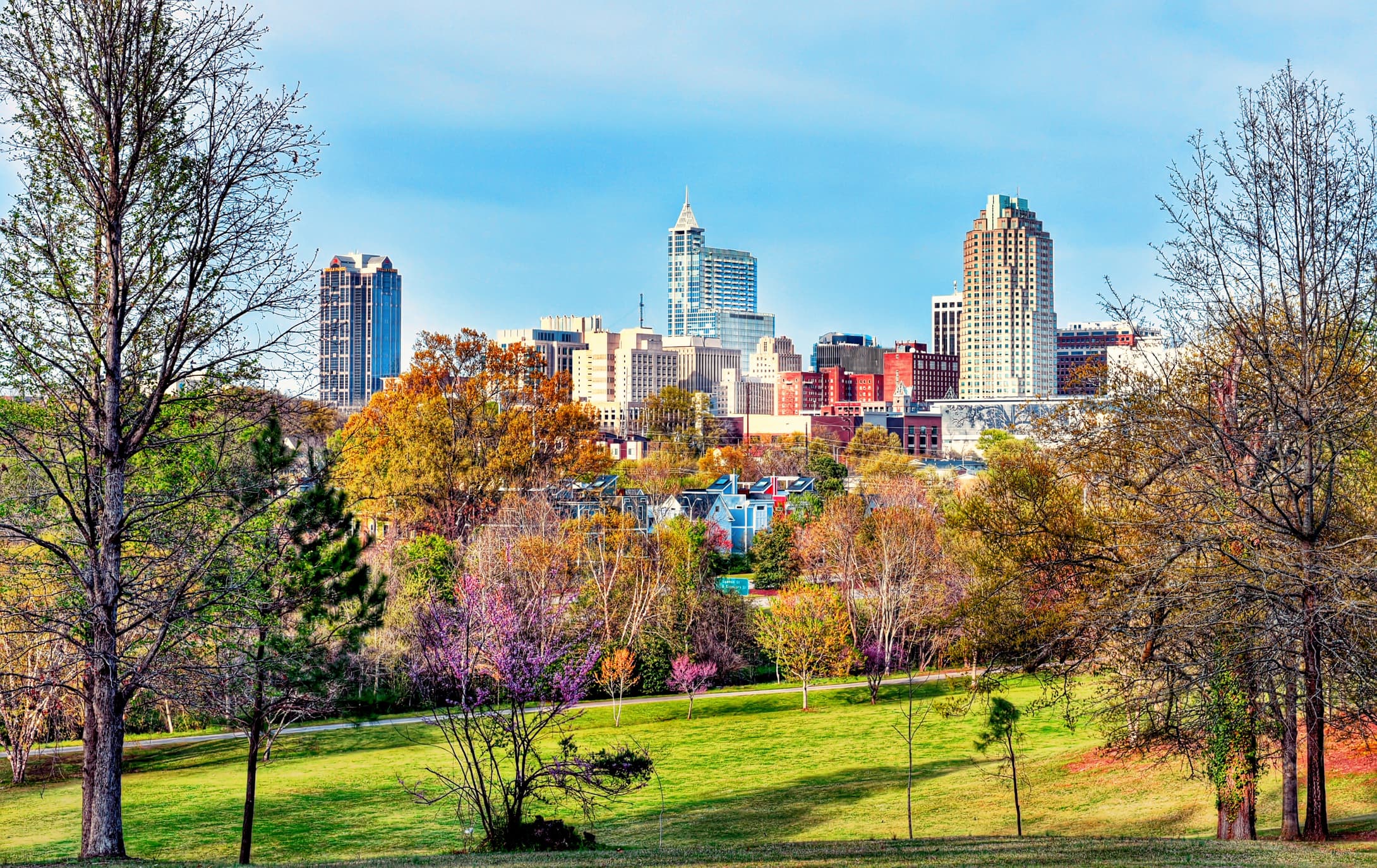 Raleigh Cityscape - Moving to Raleigh NC - Mayflower